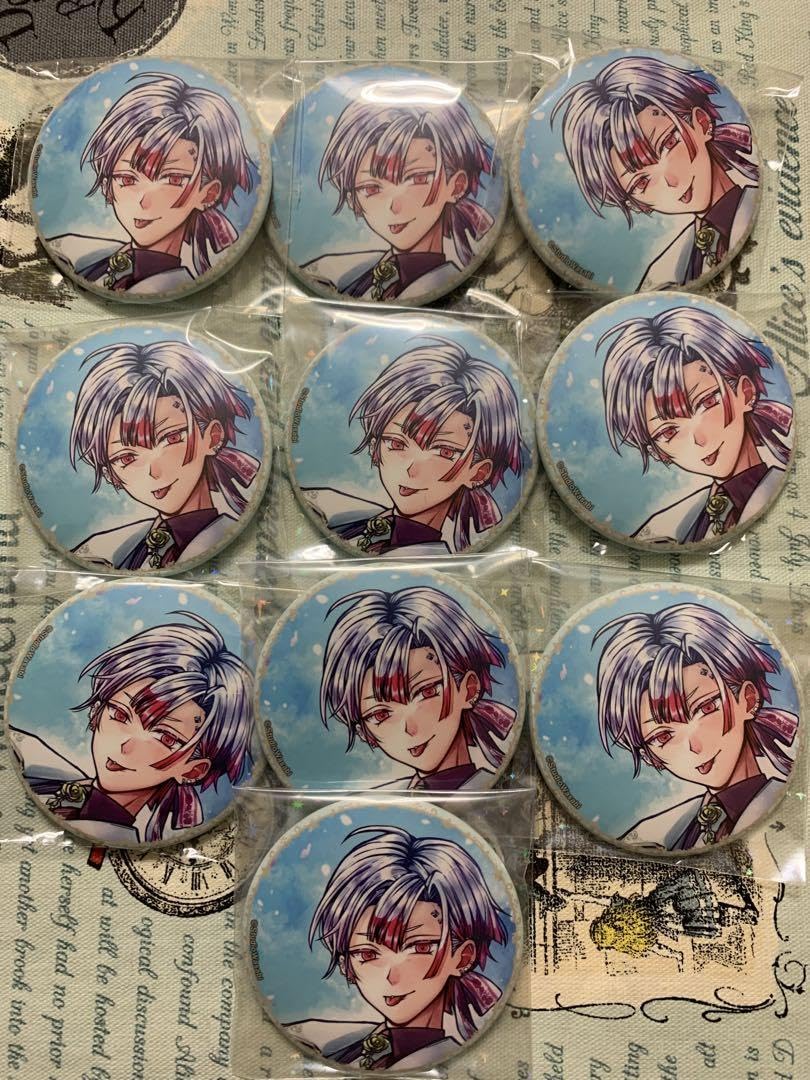 Amazon.co.jp: あくねこ 悪魔執事と黒い猫 缶バッジ アモン ハネムーン